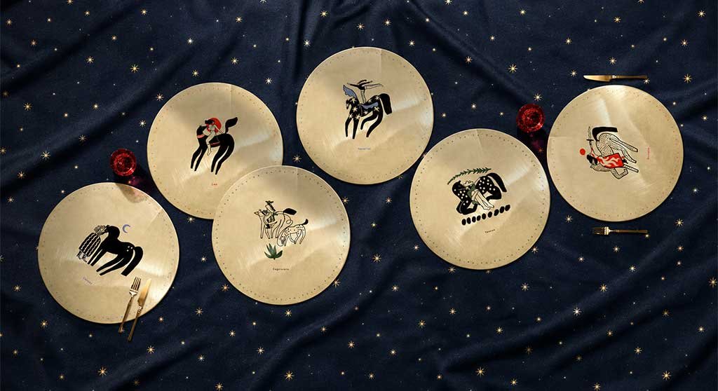sottopiatti-alluminio-decoro-segno-zodiacale